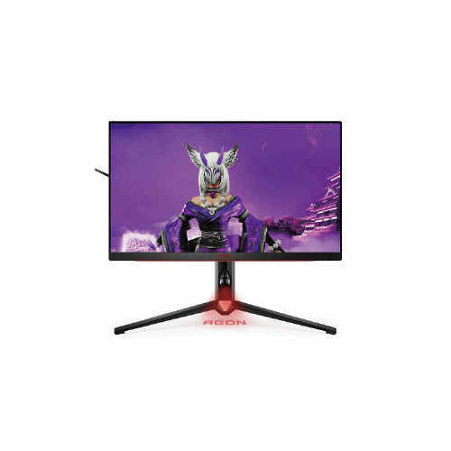 27型ゲーミングディスプレブラック&レッド