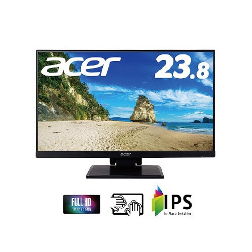 23.8型タッチモニター IPS非光沢
