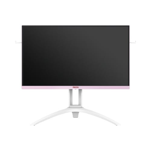 27型液晶ディスプレイ ホワイト&ピンク