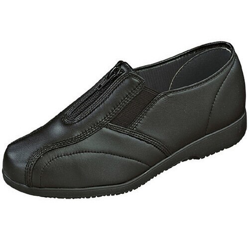 くつろぎエルダーKE324 ブラック 25.0cm