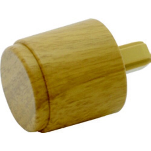 FAエンドキャップ(2個入) 木目ナチュラル×3