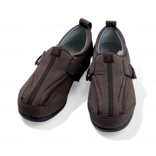 つま先ひろびろサポート5E ブラウン L