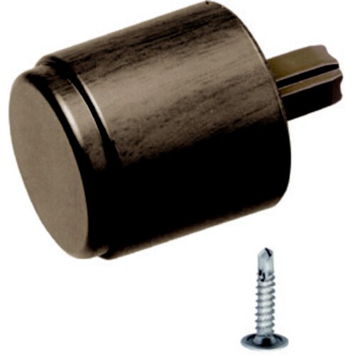 FAエンドキャップ(2個入) 木目ダーク×3