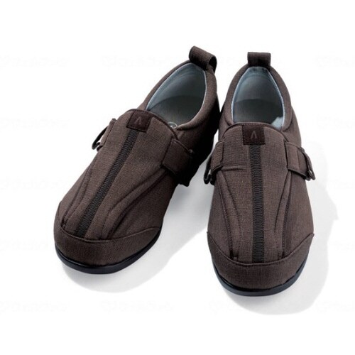 つま先ひろびろサポート ブラウン LL