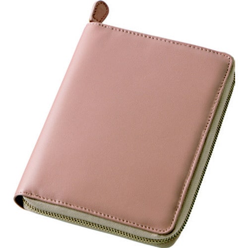 ラムレザーお薬手帳ケース モカベージュ×2