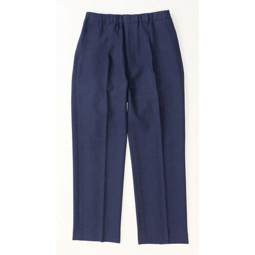 ストレートスラックス 紳士 ネイビー M