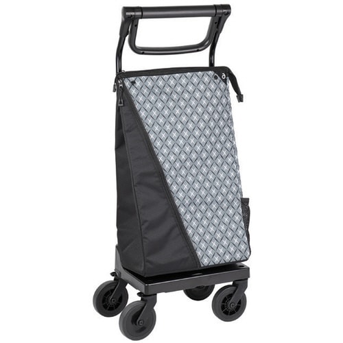 aカート ショッピング キャリー チェックグレー