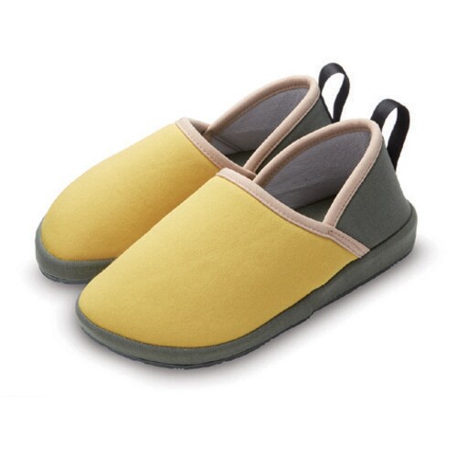 Rakudesuルームシューズ イエロー LL×3