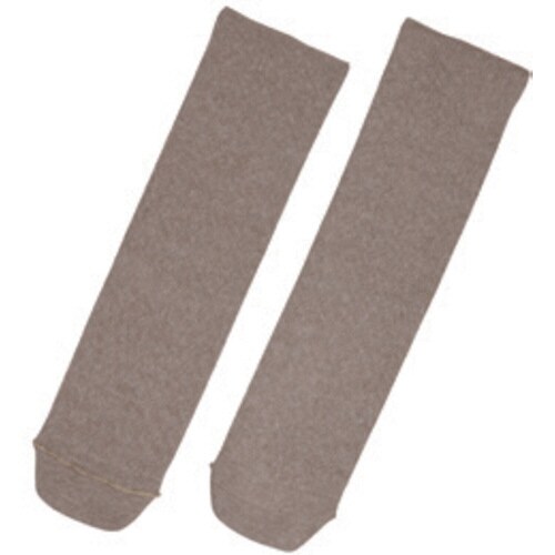 あゆみが作った靴下(のびのび) ベージュ 片足F