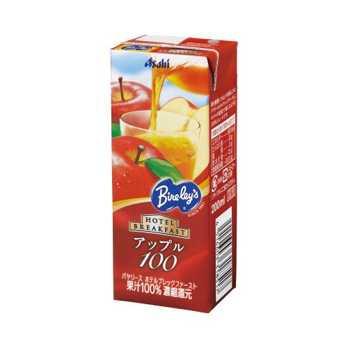 バヤリースアップル100紙200ml×24本