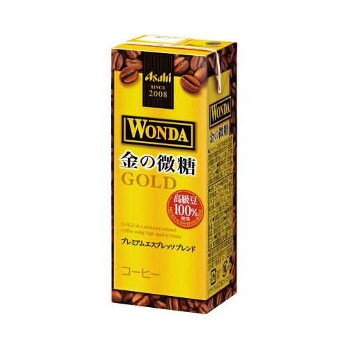 ワンダ金の微糖紙200ml×24本