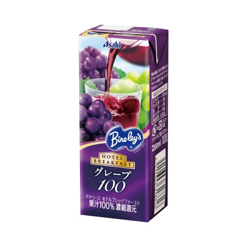 バヤリースグレープ100紙200ml×24本