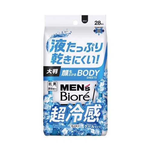 メンズビオレ ボディシート 超絶クール 28枚入