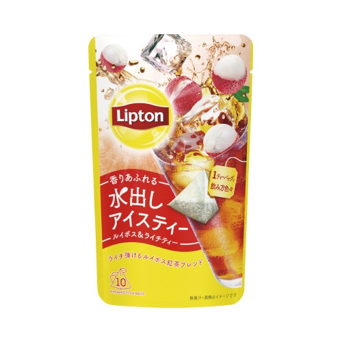 リプトン 水出しルイボス&ライチティーバッグ10P