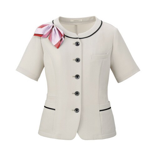 オーバーブラウスBCJ0715グレージュ13号