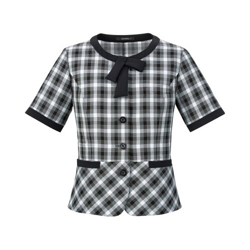 オーバーブラウスAJ0856モノトーン19号