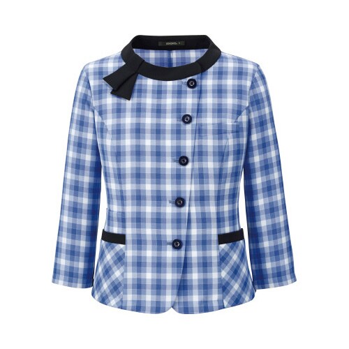 オーバーブラウスAJ0855ブルー9号