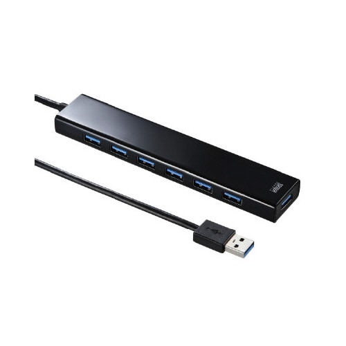 急速充電ポート付きUSB3.2 7ポートハブ
