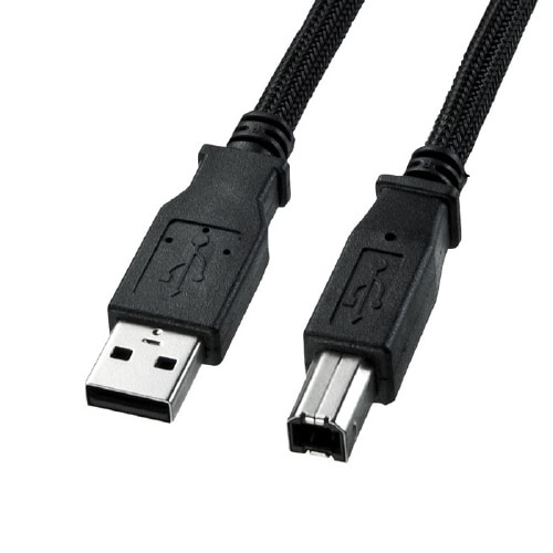 ナイロンメッシュUSB2.0ケーブル