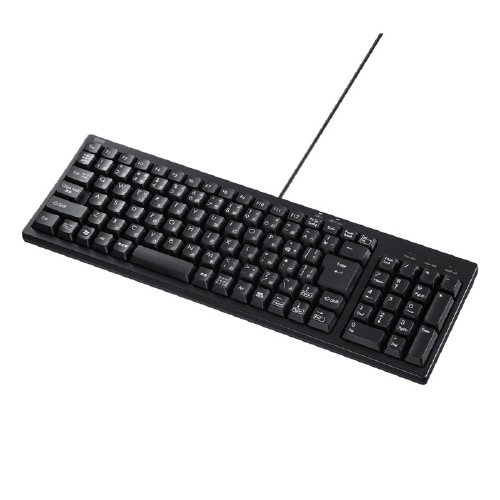 USBハブ付コンパクトキーボード