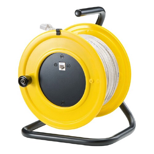 巻取り延長CAT6LANケーブル