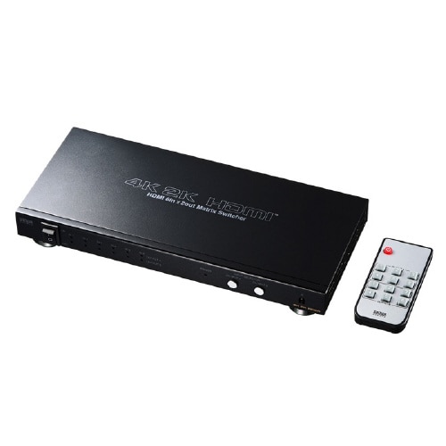 HDMI切替器(6入力2出力・マトリックス切替)
