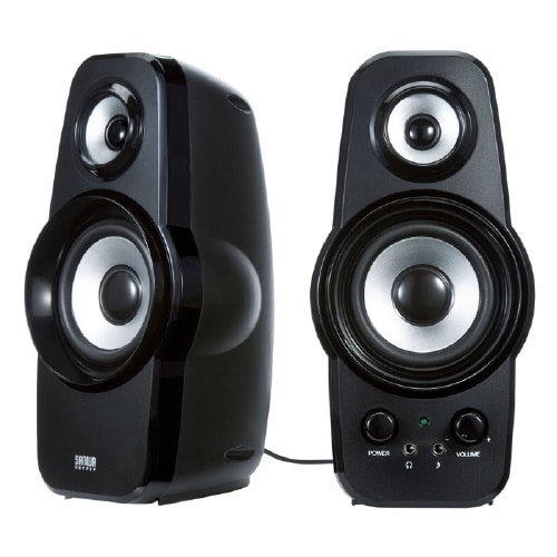 ツィーター搭載2chマルチメディアスピーカー