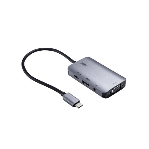 TypeC−HDMI/VGAアダプタ(4K)