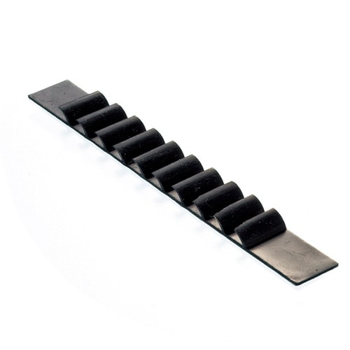 ハンガー用スベリ止めシール 140片 黒