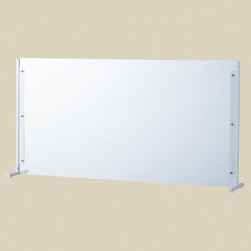 昇降式卓上パーティション クリア W120cm