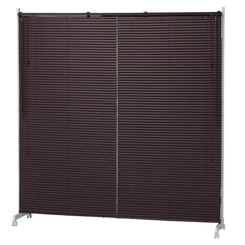 ブラインドパーティション W180 ブラウン