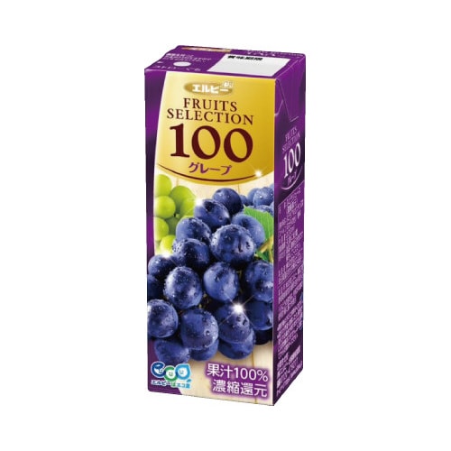 フルーツセレクション グレープ 200ml 24本