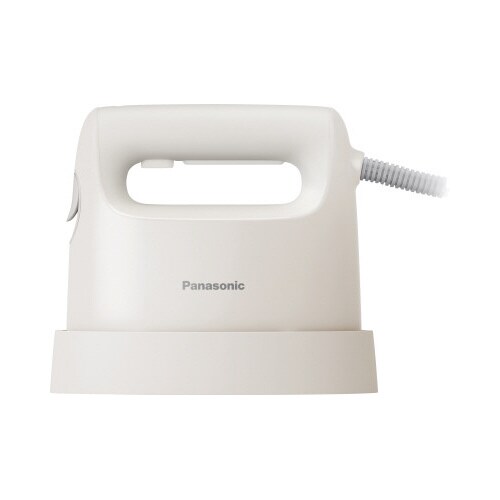 コンパクト衣類スチーマー アイボリー 2WAY対応