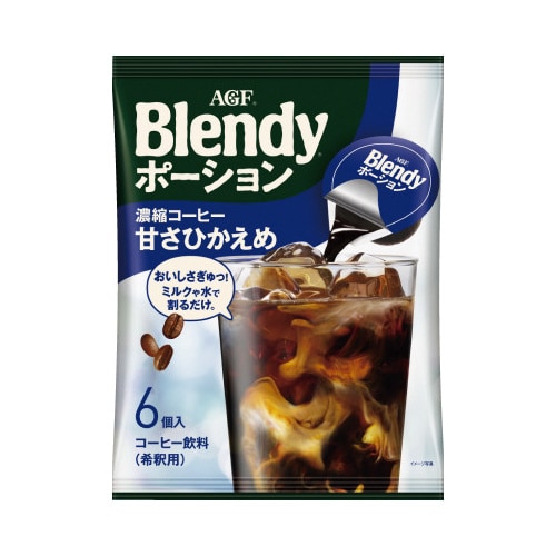 ブレンディ 濃縮コーヒー 甘さひかえめ6個×3