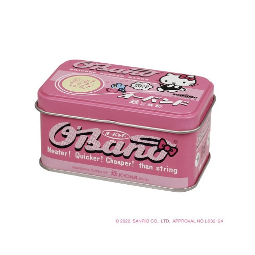 オーバンド缶×ハローキティ シリコーン輪ゴム#16