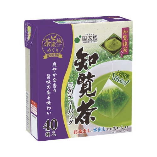 抹茶入り知覧茶三角TB40P×6