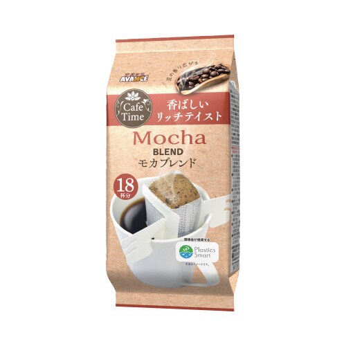 CafeTime モカブレンド18P×6