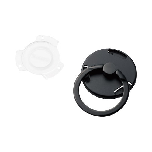 スマホリング アタッチメント ブラック