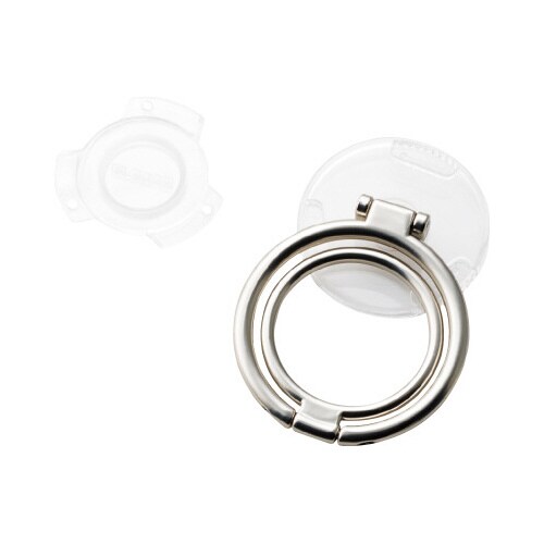 スマホリング スタンド シルバー