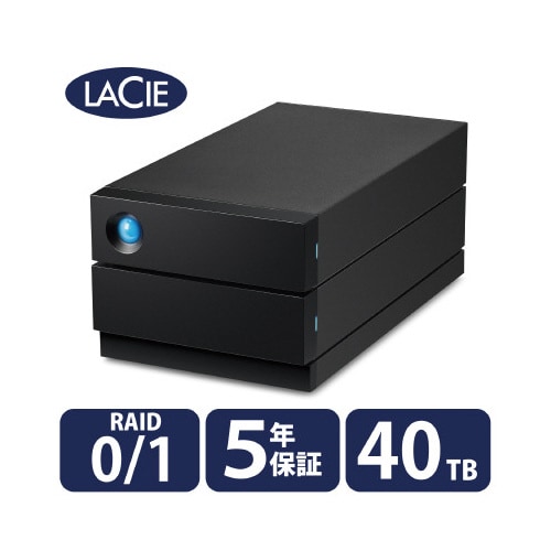 ラシー ハードディスク 外付け 40TB