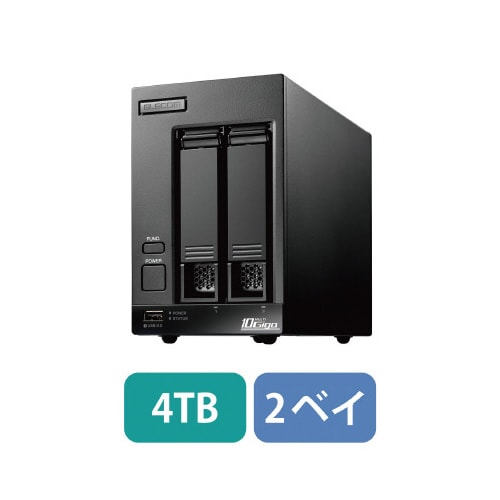 NAS 2ベイ スタンダード 4TB