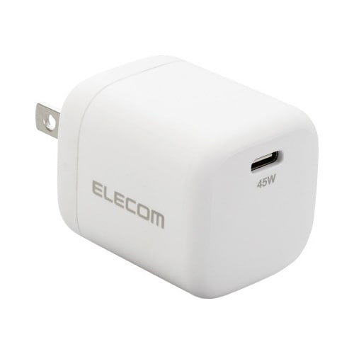 AC充電器 45W 小型 ホワイト