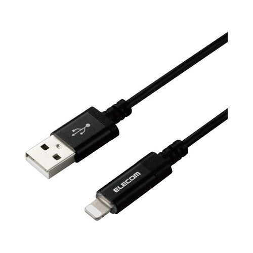 ライトニングケーブル A−L 1.2m ブラック