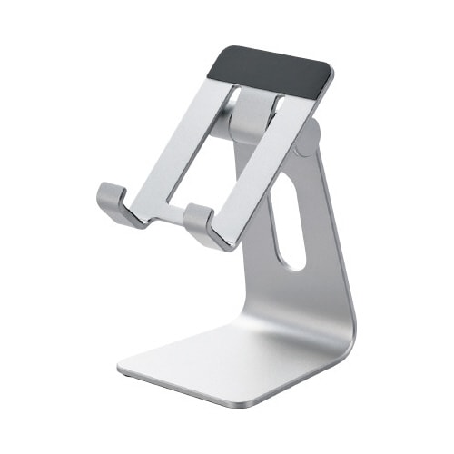 卓上スマホスタンド シルバー