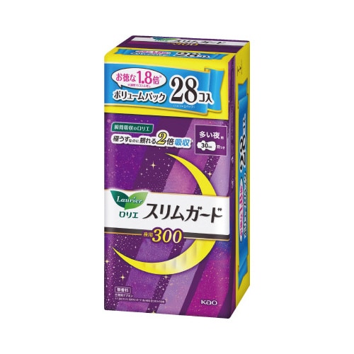 ロリエ スリムガード 多い夜用BP 28個
