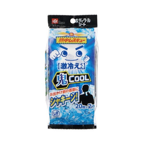 熱中レスキューボディクールシート鬼クール20枚2個