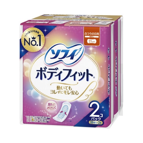 ソフィボディフィット羽なし 28枚×2