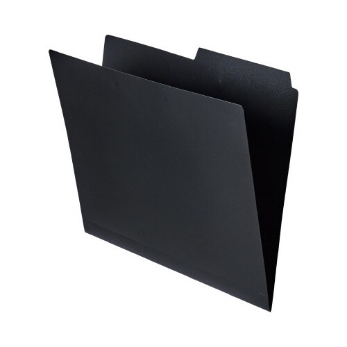 個別フォルダー A4 ブラック 3枚入