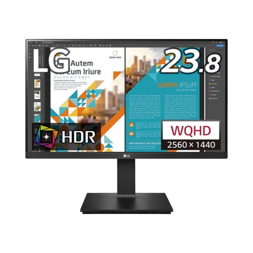 23.8インチ WQHD IPS液晶ディスプレイ