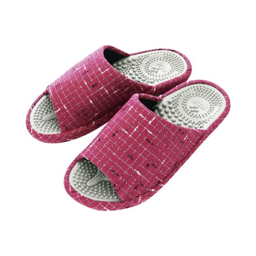 グラフチェック3DフットリフレクソロジーMピンク